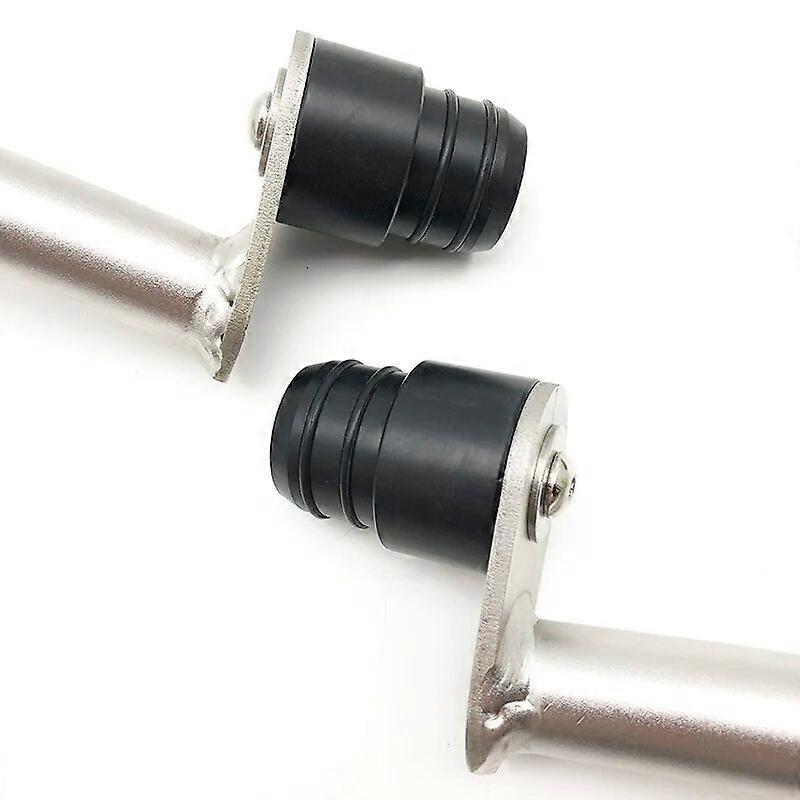 Extended Upper Crash Bar Bumper Guard For BMW R1250GS Adventure – Pair Silver
