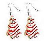 Weihnachtsbaum Cookie Design Ohrhänger