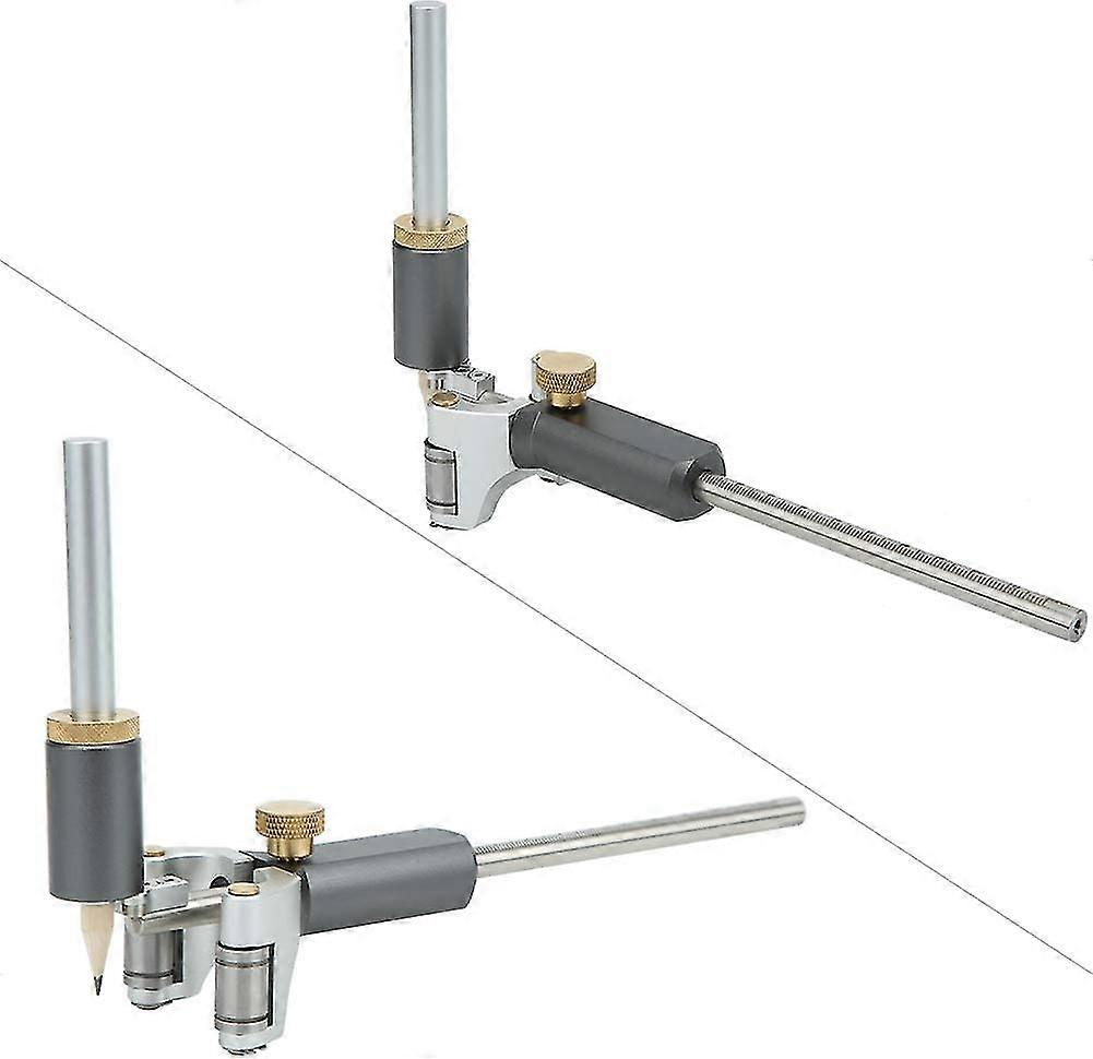 Marking Gauge, Wood Scribing Gauge 2 In 1 Adjustable Precision Marking Gauge Multi-function Marking Tool