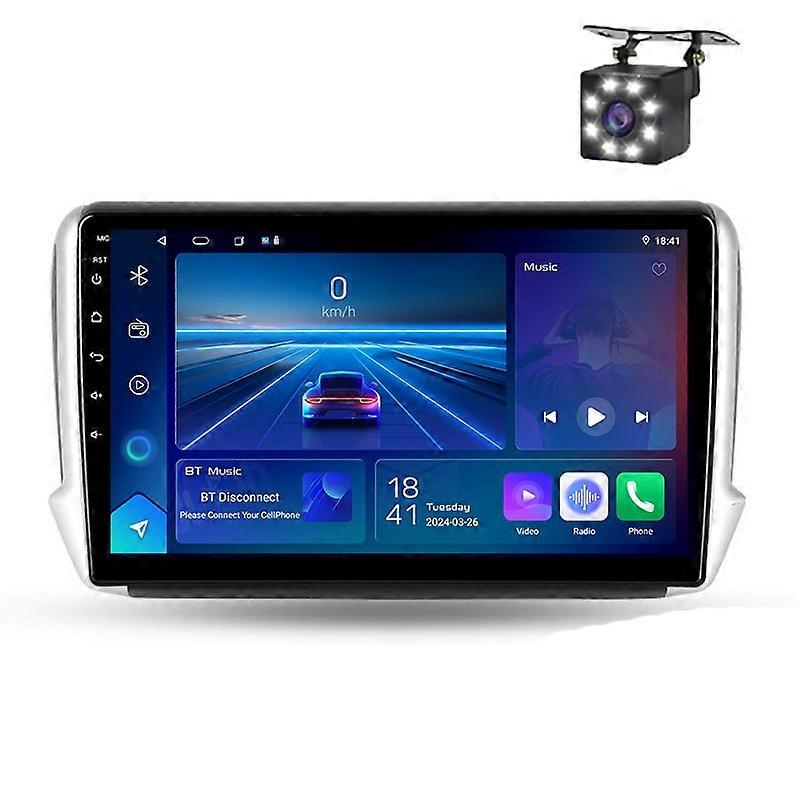 For Peugeot 2008 1 2013 - 2020 Car Radio Multimedia Video WIFI Navigation GPS