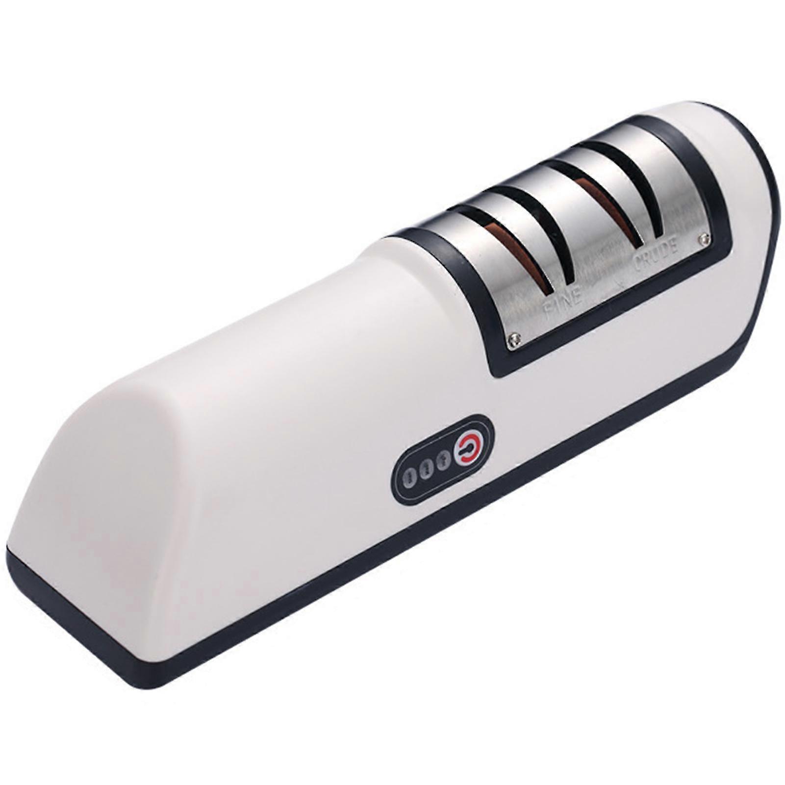 1 Set Cutter Sharpener Convenient Rechargeable Electronic Cutter Sharpening Tool For Home Kitchen Restaurant