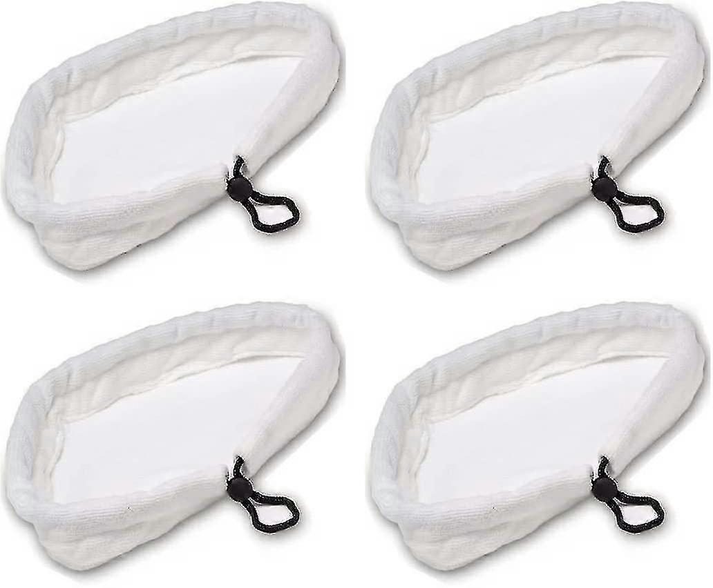 4-pack triangulära ångmopp-mikrofiberduksdynor för H2O Mop X5 Shizhi Boutique