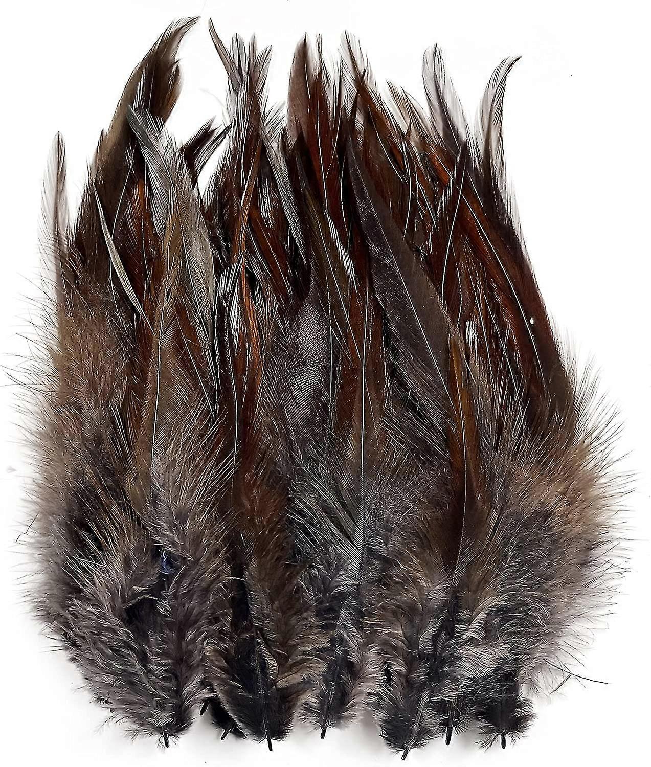 1000pcs Saddle Hackle Rooster Feather