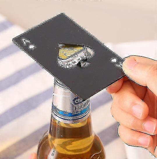 Tool Pocket Opener Card Spade A Credit Wallet Multipurpose Edc Bottle Beer Gadget Multi Kit Multitool Poker Gea