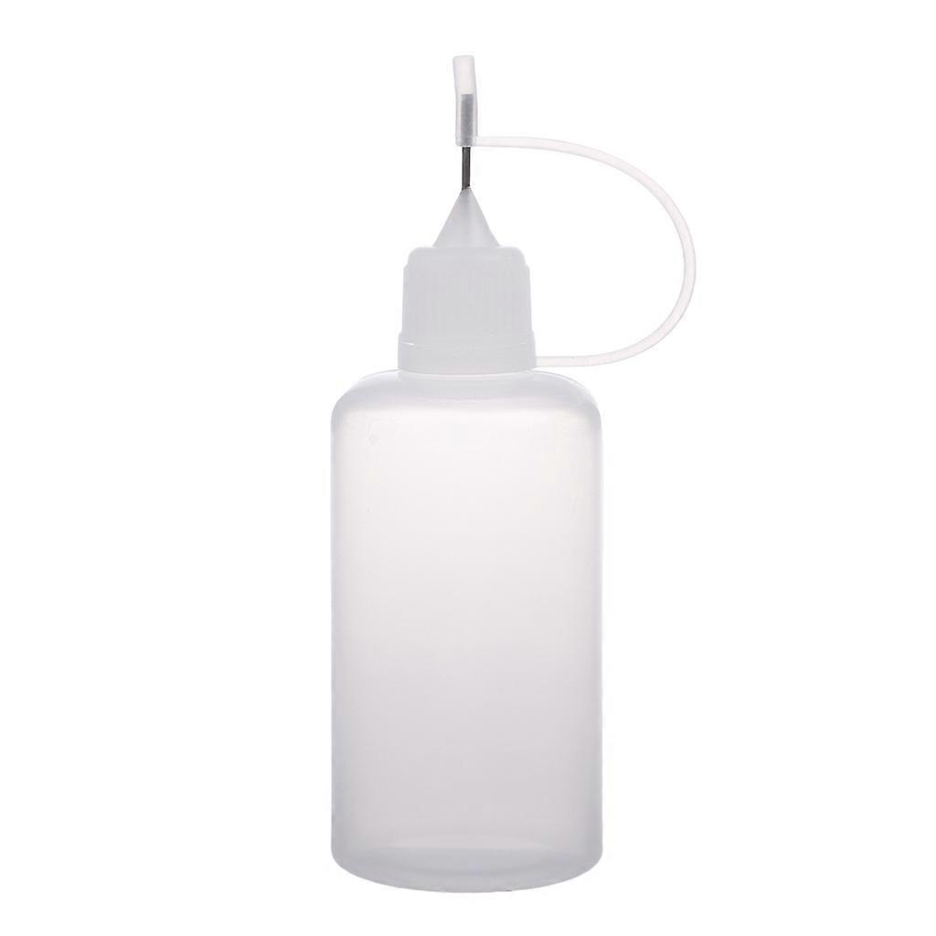 Needle Tip Glue Bottle Squeeze Plastic Bottle Dispensing Needle Childproof Cap