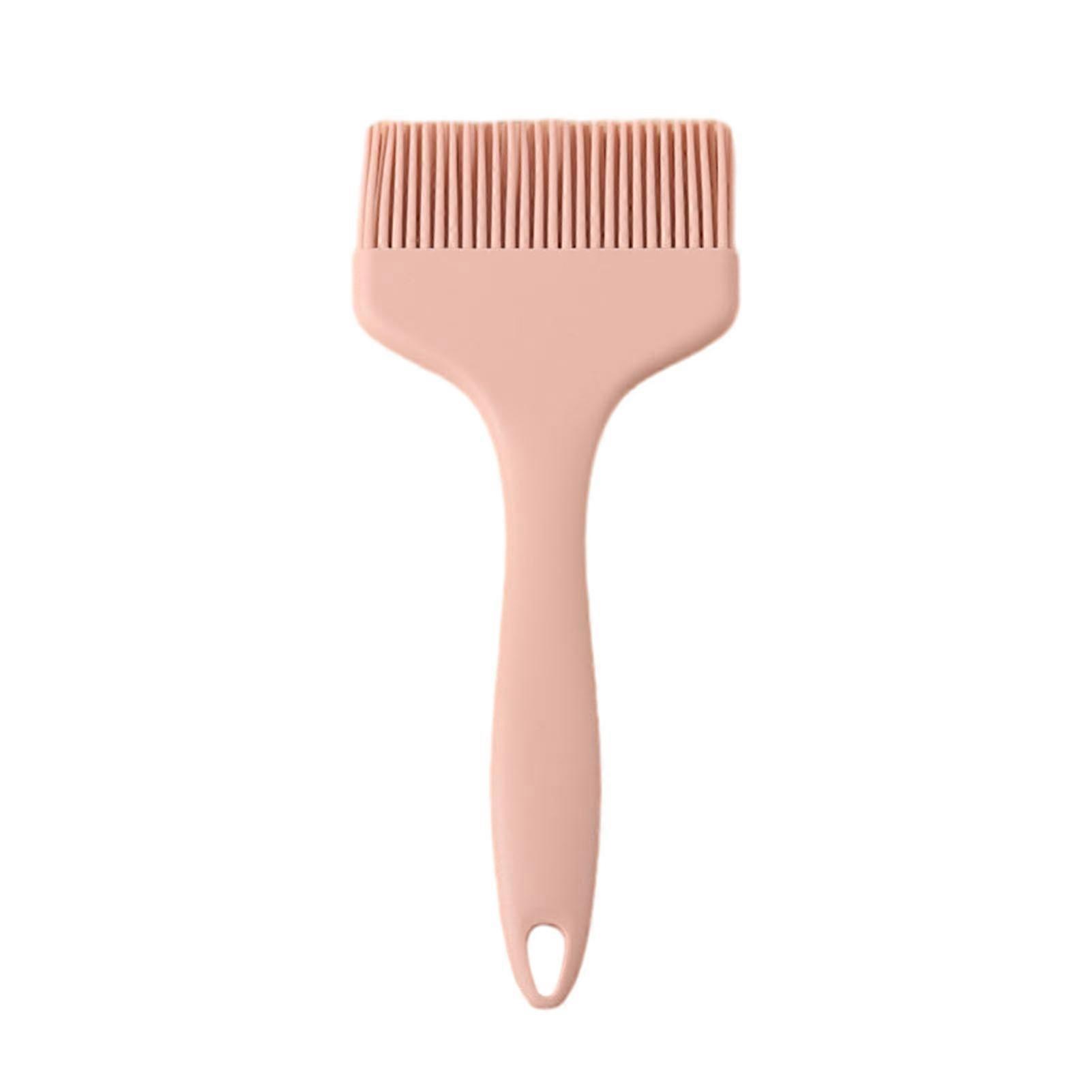 Silicone Oil Brush Food Grade Heat-Resistant Flexible Bristle Non-stick Ergonomic Handle Multipurpose BPA Free Kitchen Grilling Silicone Oil Brush Kit