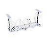 Power Cord Storage Rack At Bottom Of Desktop Rack Storage Rack(size:gray)
