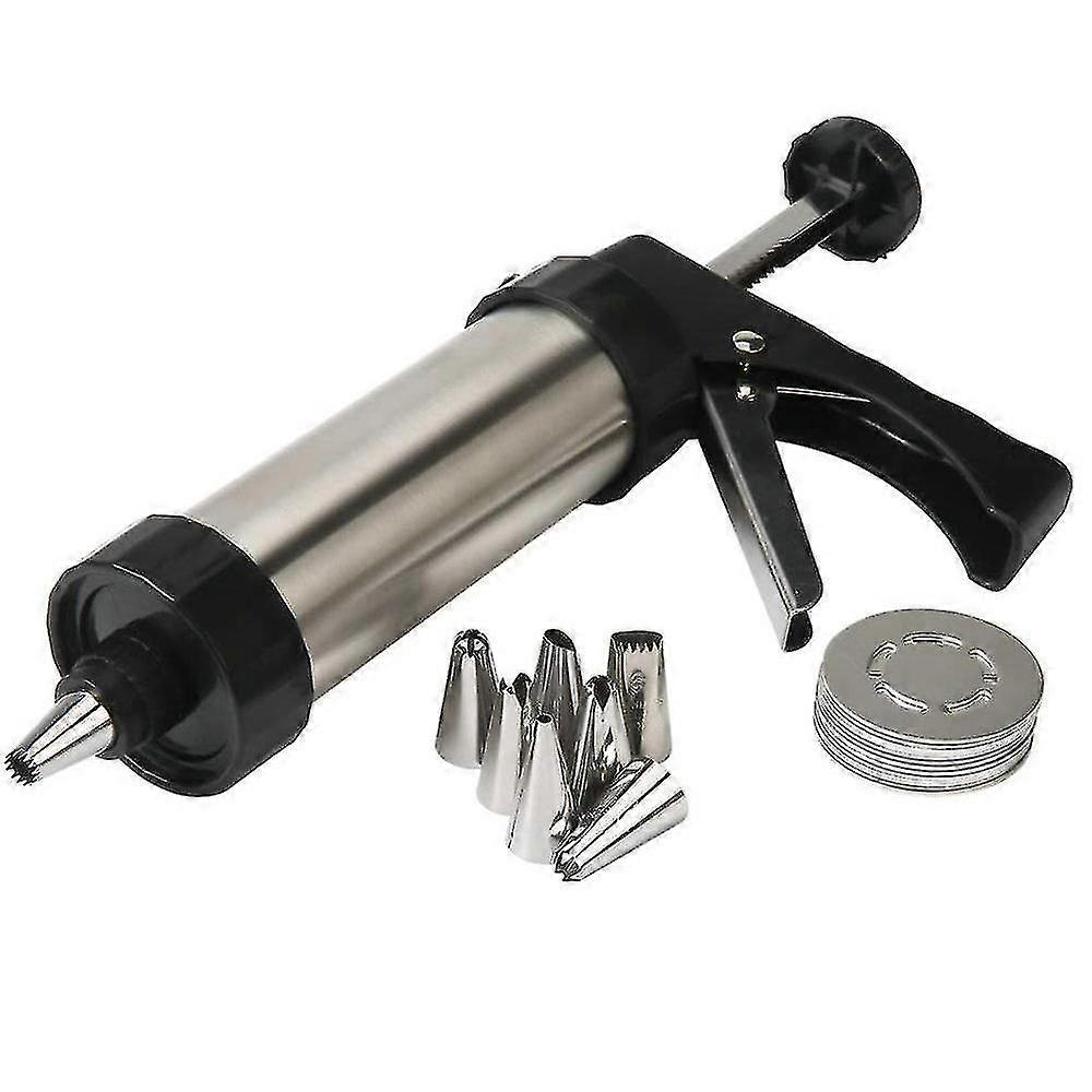 22 Pcs Set Multifunctional Stainless Steel Decorating Gun Baking Tools