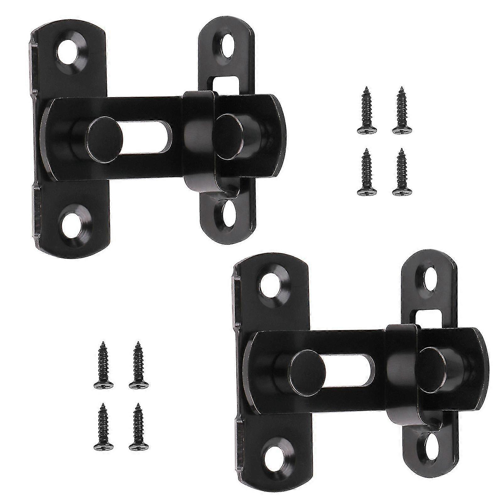 2pcs Barn Door Lock Sliding Door For Latch Interior Door Privacy Lock Door Hardw