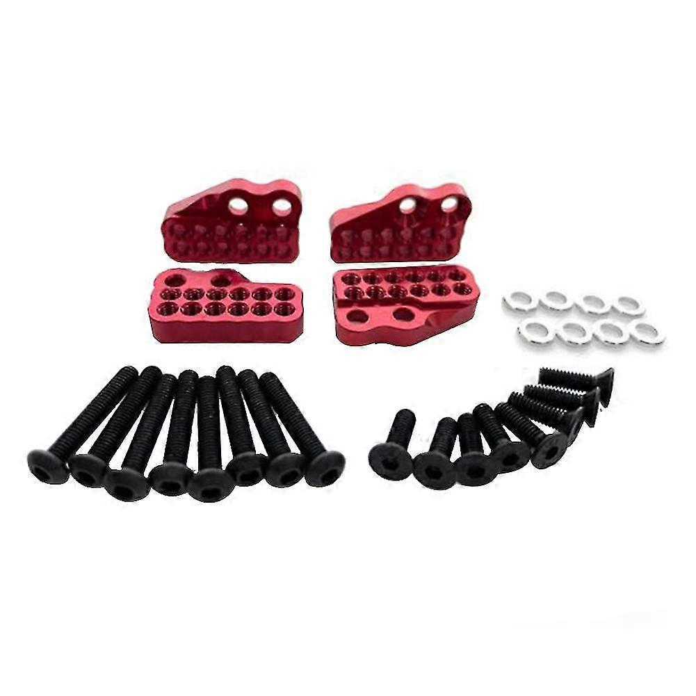 Metal Shock Absorbers Fixed Code Mount For Axial Capra 1.9 Utb 1/10 Rc ,red