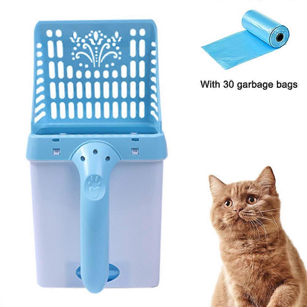 30 Count Refill Bag Bundle - Cat Litter Sifter Scoop System with Extra Waste Bags