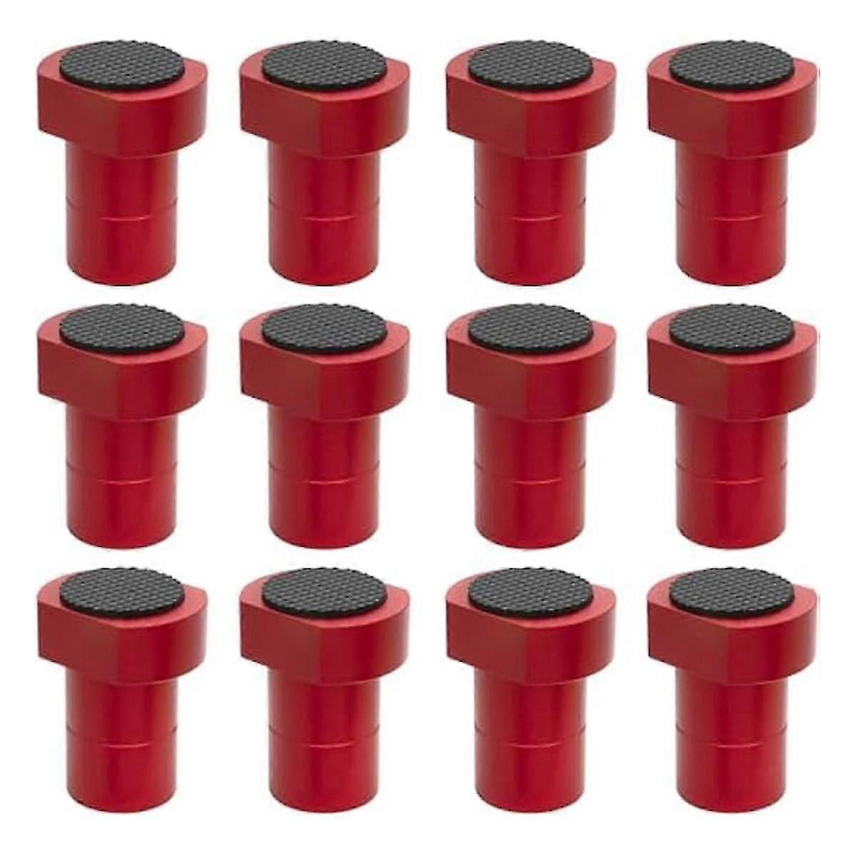 12pc 3/4inch Bench ,non-slip Bench Dog Clamp Aluminum Workbench Stops For Tables, Woodworking Diy Projects