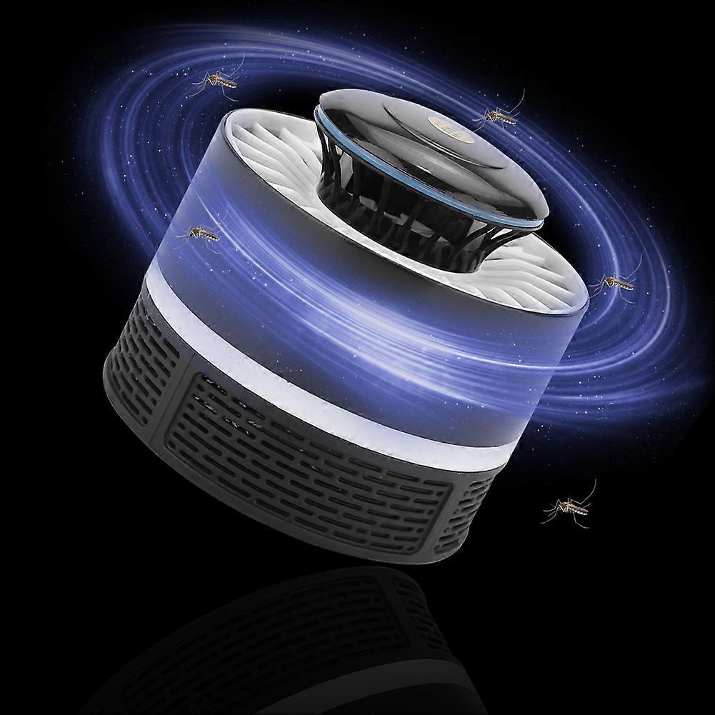 Black Safe Electronic USB UV Lamp Light Indoor Mosquito Kill Buzz Fly Insect Bug Killer