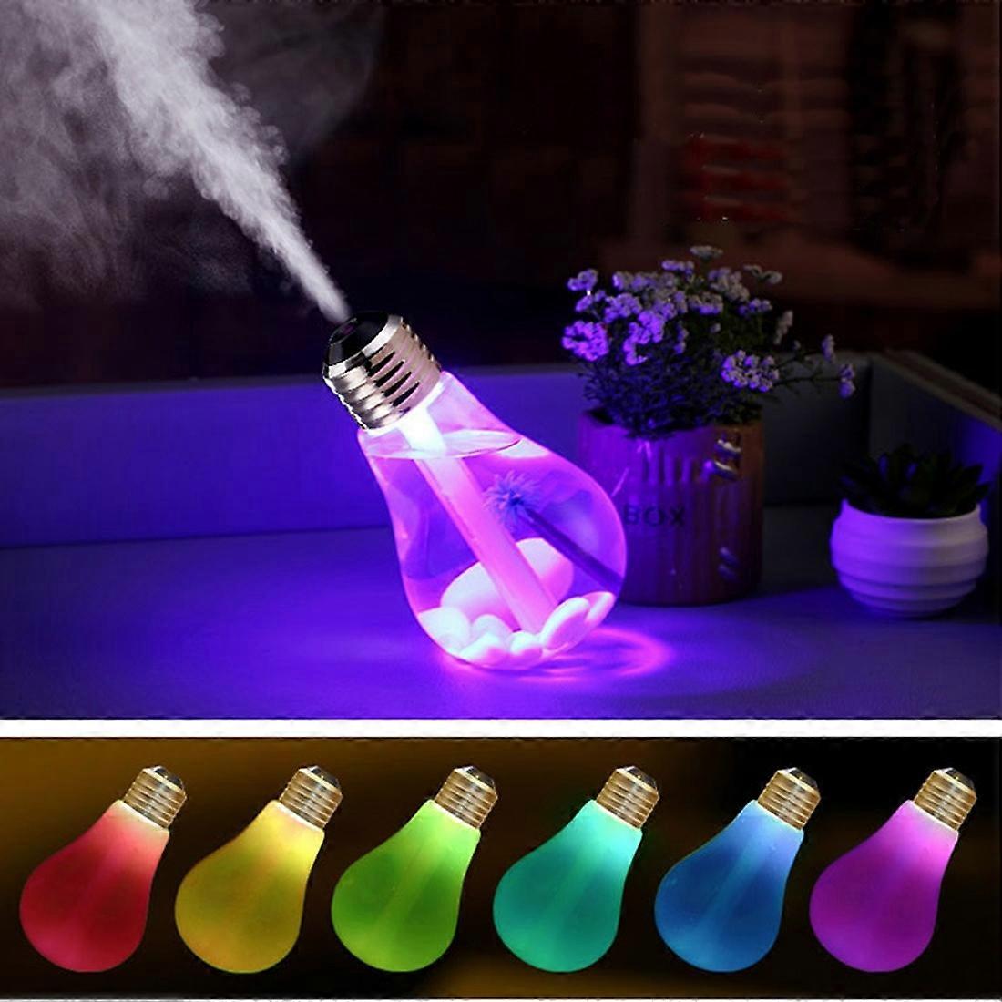 400ML Colorful Light Aromatherapy Air Purifier Humidifier
