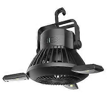 New Solar Cam Portable Recharable Cam Fan With Led Lamp Drop