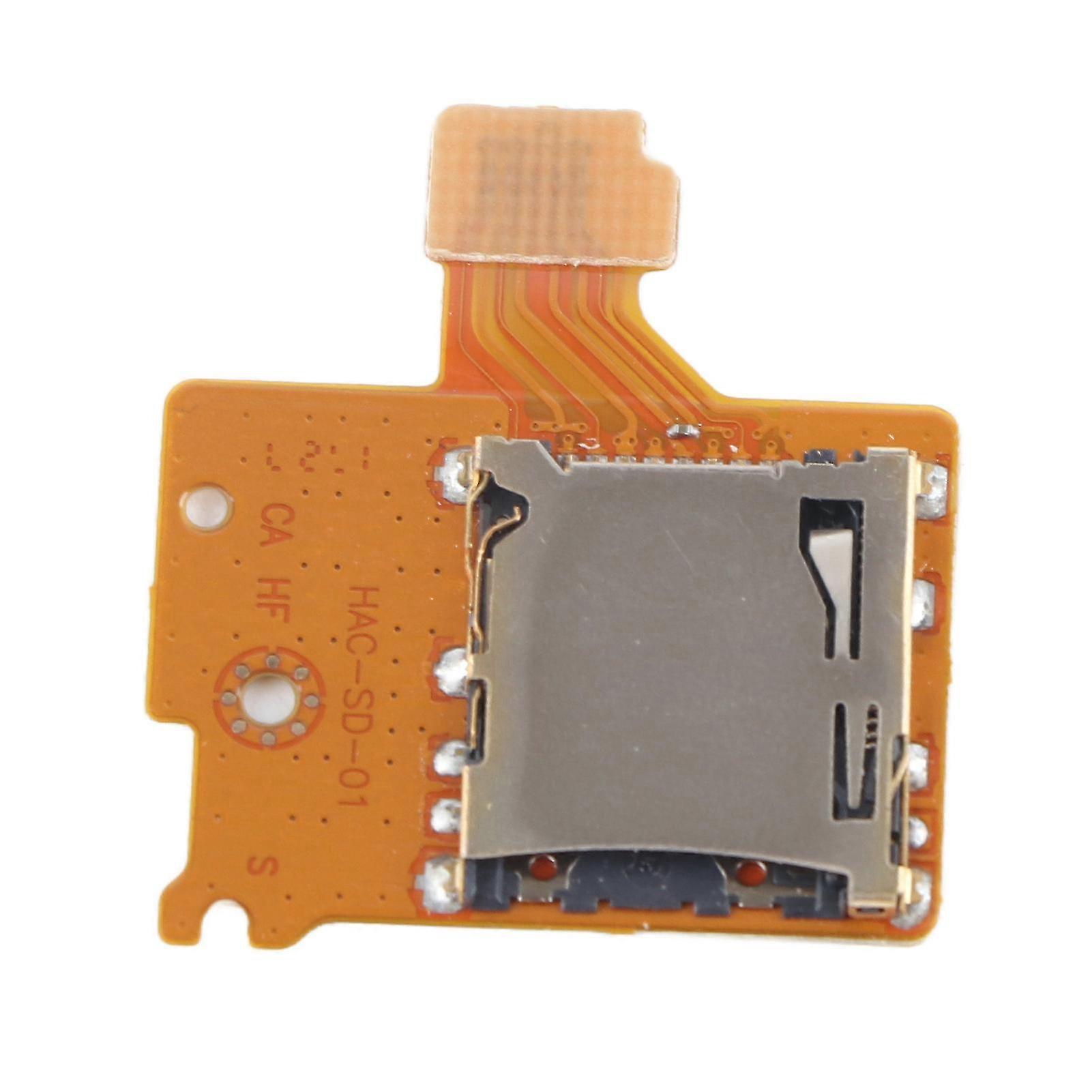 Storage Card Slot Socket Board Professional Memory Card Slot Board Replacement for Switch Console