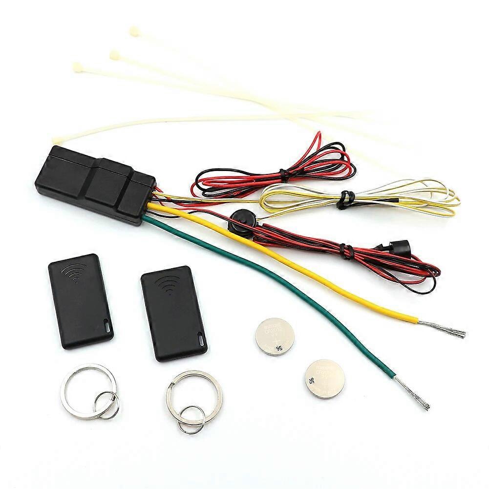 2.4GHzRFID Wireless Car Immobilizer Engine Lock Car Alarm System Anti-Hijacking Intelligent Circuit Cut Anti-Theft Alarm Device