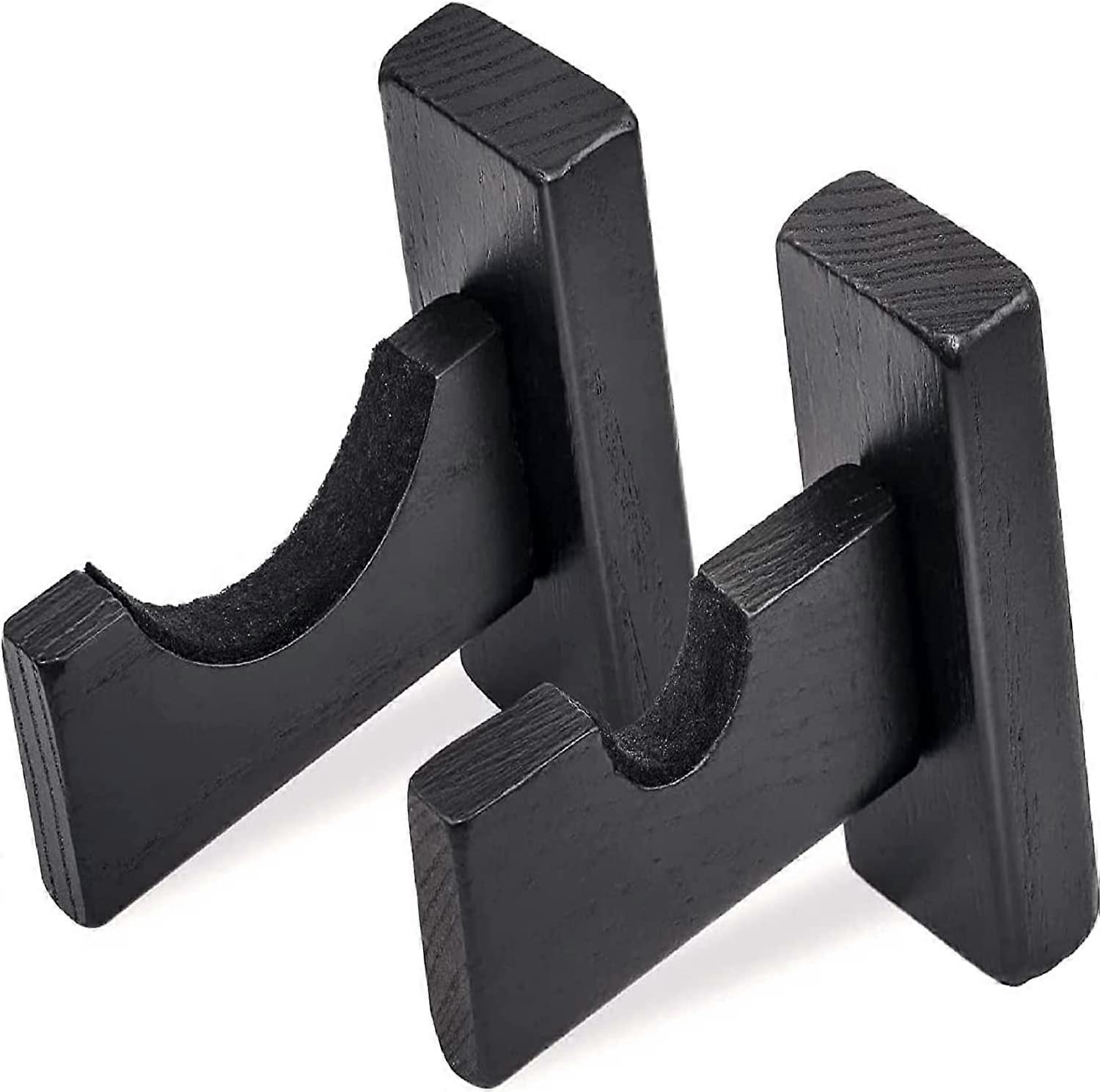 Baseball Bat Display Wall Mount, Softball Bat Rack for Horizontal Display, Solid Wood with Soft Felt and Hidden Screws