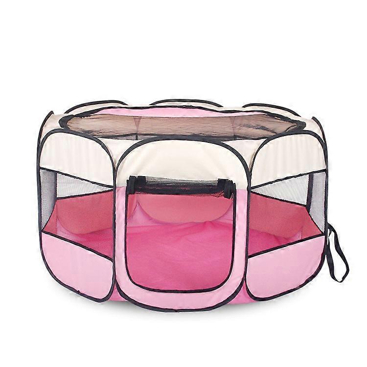 Foldable Pet Playpen Exercise Pen Kennel Delivery Room