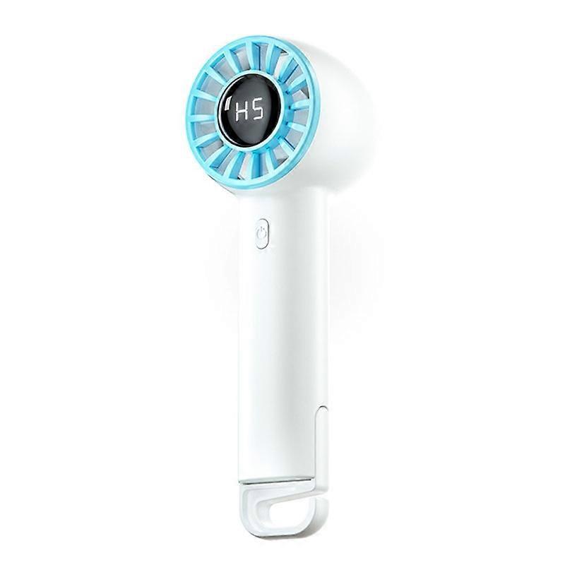 Foldable Digital Display Handheld Turbo Fan
