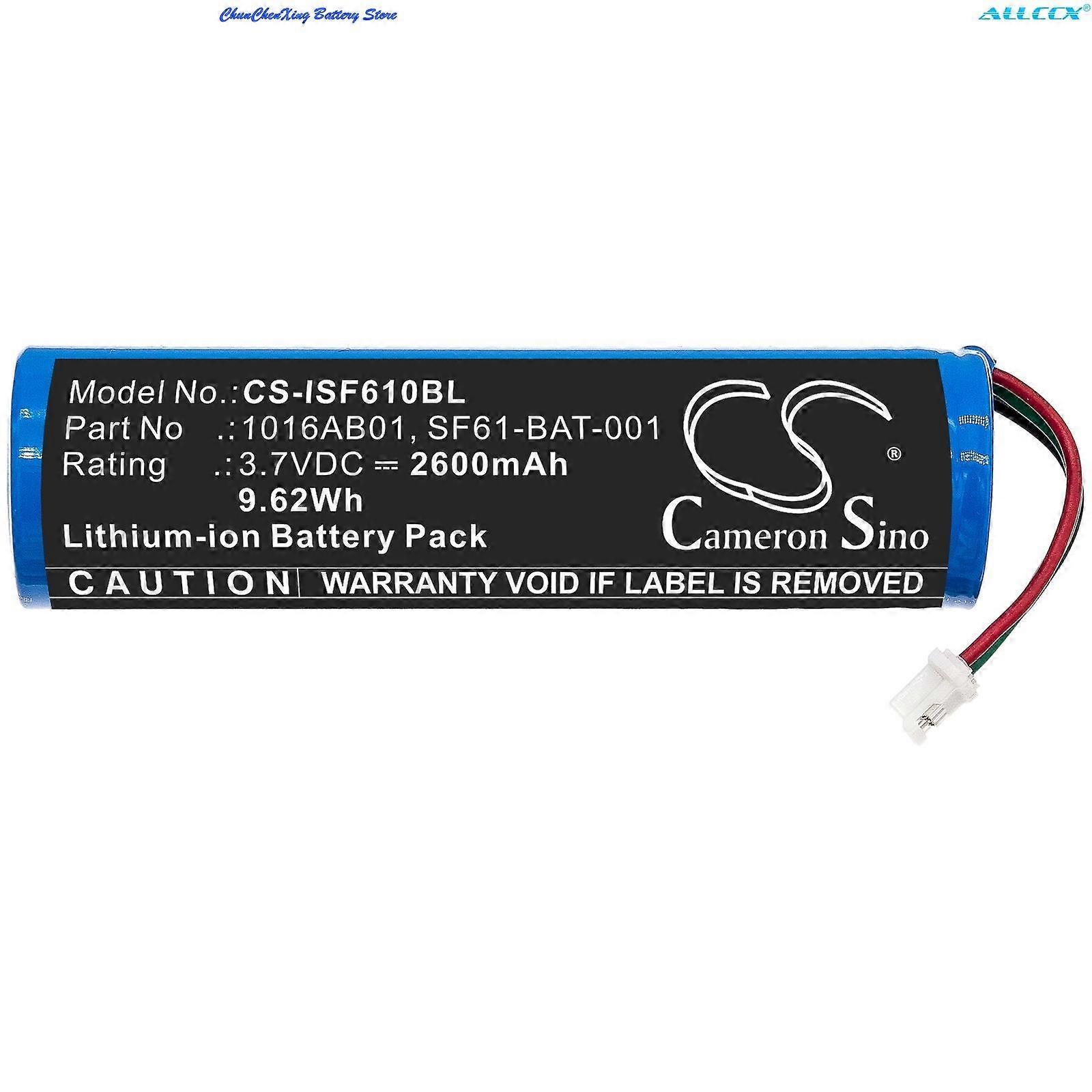 2600mAh/3400mAh Barcode Scanner Battery for Intermec SF61, SF61b