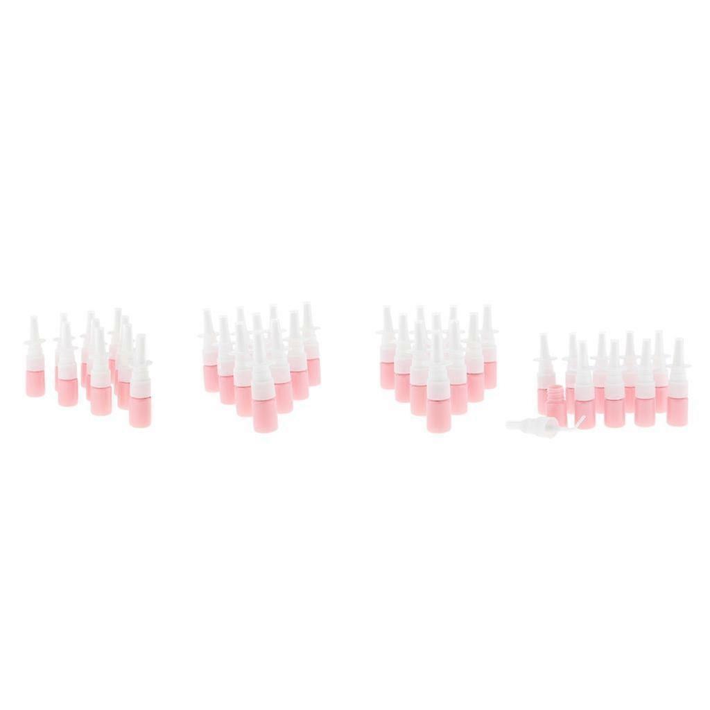 40x 5ML Plastic Nasal Spray Bottle Pump Cleanser