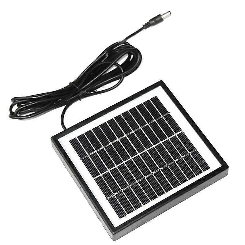 12V 2W Solar Panel Solar Garden Light Panel DIY Parts DC Port Solar Panel Battery Module for Batter