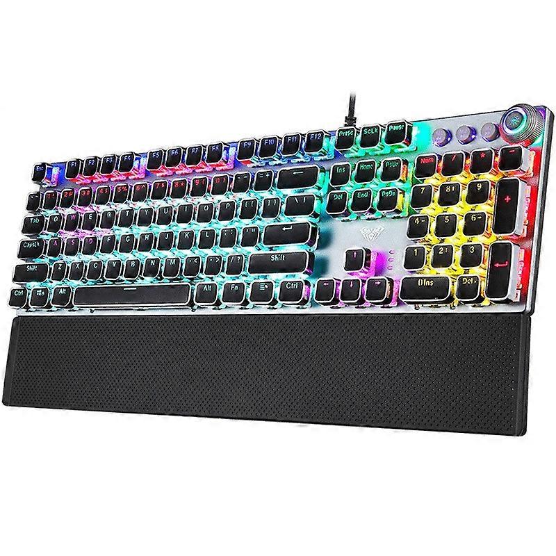 AULA Mixed Light Mechanical Wired USB Keyboard