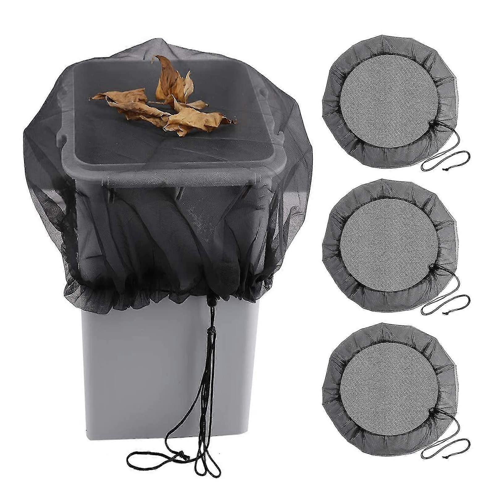 2 Pieces 37.4 Inches Rain Water Collectors,adjustable Water Collection Buckets Tank Protector, Rain Barrel Mesh