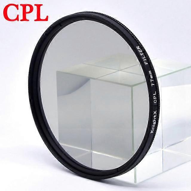 CPL polarizing filter Camera Lens Filter For Canon Sony Nikon d600 d3300 photography accessories 18-200 52mm 58mm 67mm