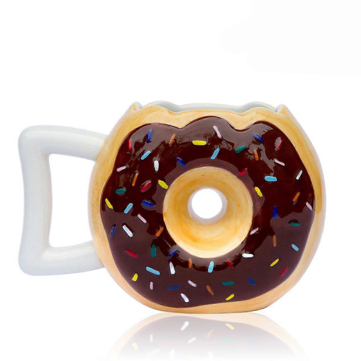 Donut Cookie Ceramic Cup Donuts Bread Cup Ceramic Cup