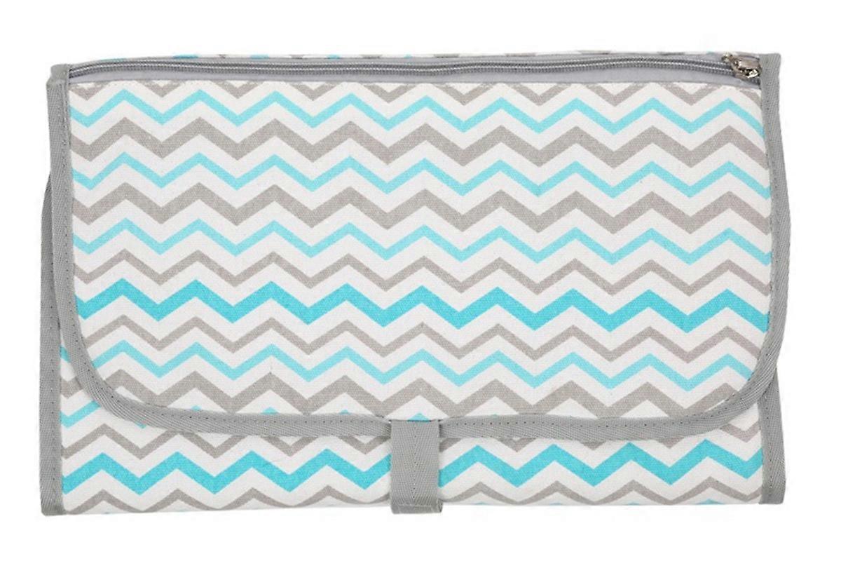 1PC Portable Nappy Changing Mat, Baby Travel Changing Mat with Storage Pockets for Toddlers Infants & Newborns