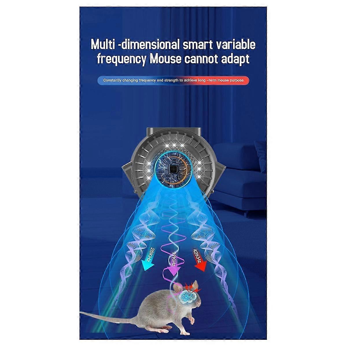 Ultrasound Ultrasonic Mouse Repeller Electronic Mouse Devices Electronic Mouse Control Device for Hotel with EU Plug B