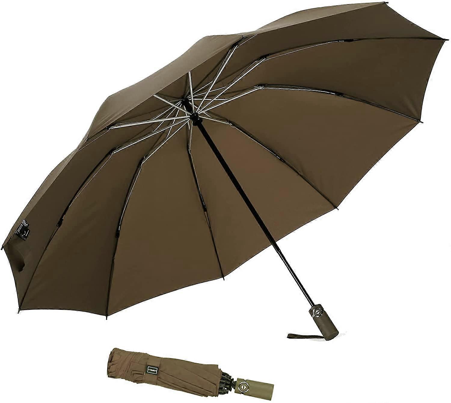 Umbrella Windproof Travel Umbrella Compact Folding Reverse Umbrella
