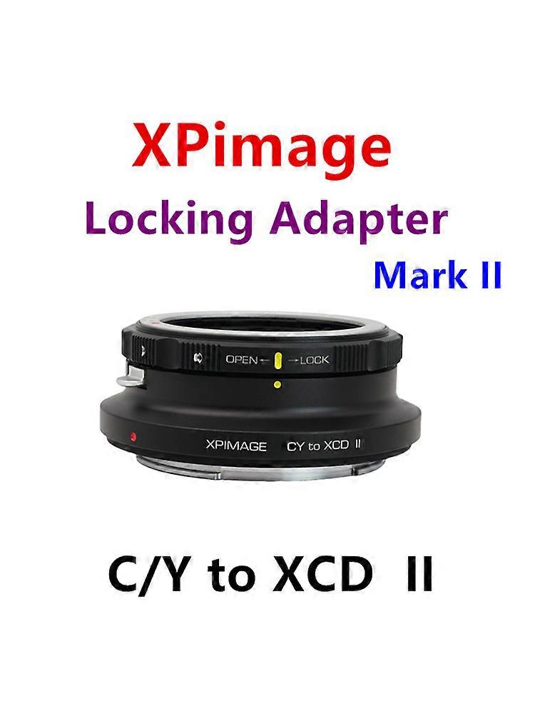 XPimage Adapter for Contax C/Y Yashica Lens to HASSELBLAD X2D X1D Camera,C/Y to HX Mount,L/M-X1D 907X X2D Locking Adapter