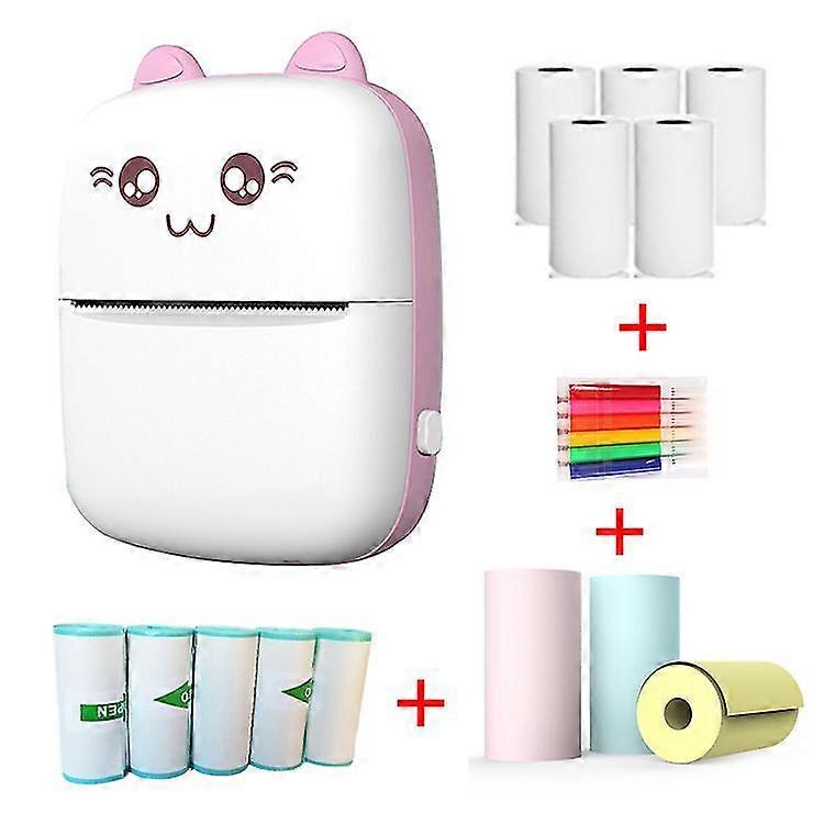 Student Pocket Mini Wrong Question Photo Search Question Information Label Portable Thermal Printer-MXBC