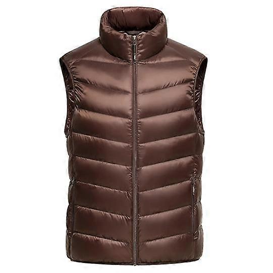 Men's Lightweight Water-Resistant Packable Puffer Vest Padded Gilet