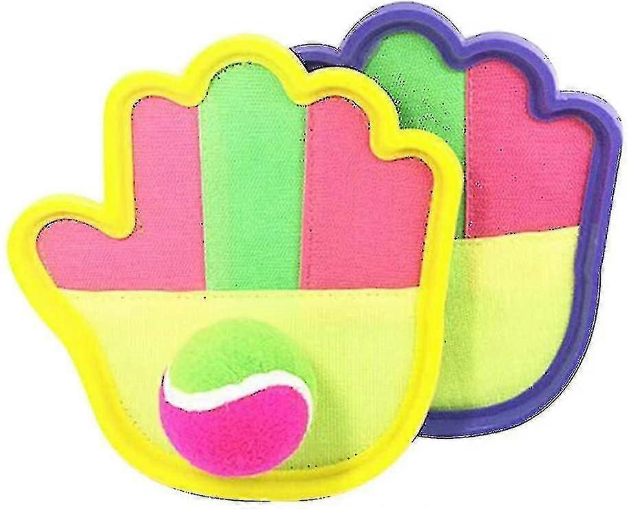Catch Ball 2 Rackets Catch Game Set Outdoor Games For Kids