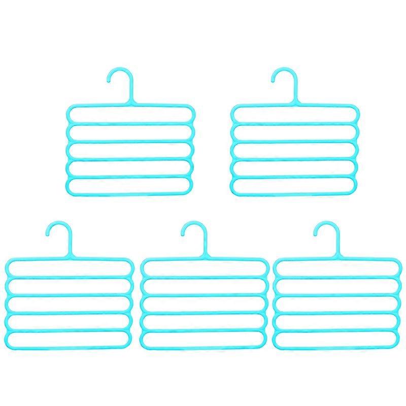 Wardrobe Shelf Strong Grip Heavy Duty Layers Daily Use Large Capacity Pants Hanger for Home JIKAIX