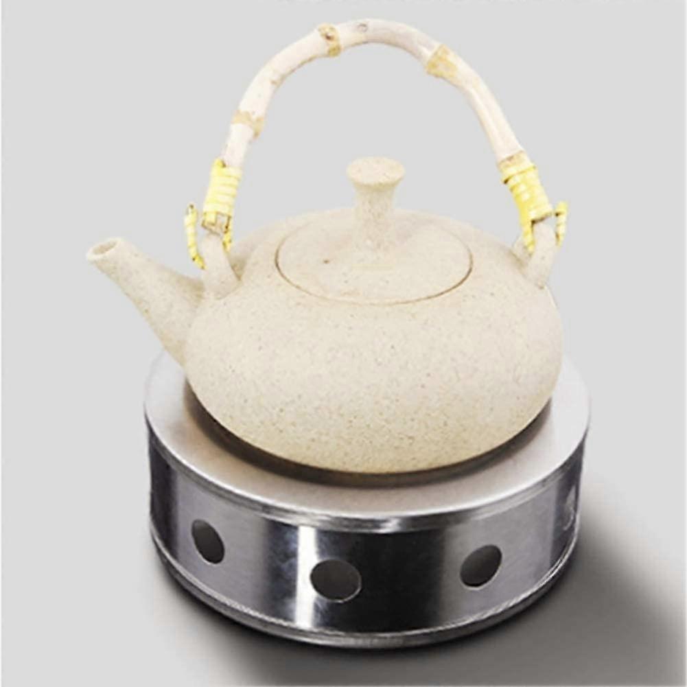 Théière Plus chaud Théière Chauffage Plaque de base Plus chaud Bougie Base Chauffant Support Théière Chauffage Inoxydable Ste