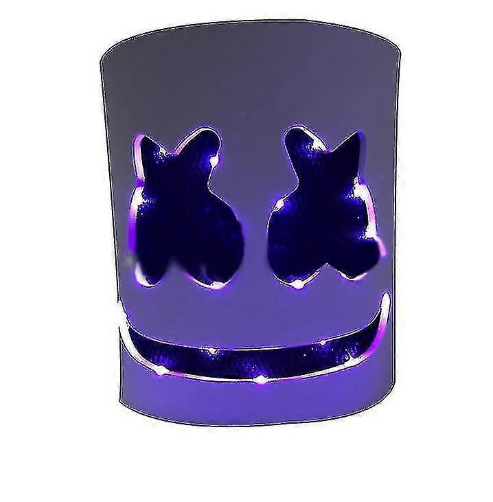 Full Head Masks Helmet,halloween Glow Led Mask