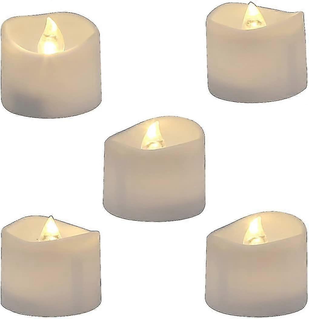 Realistic And Bright Flashing  Flameless Candle