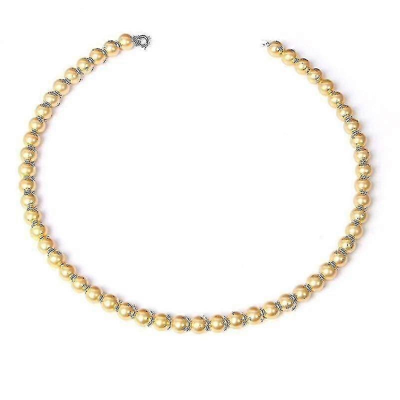 Purple Shell Necklace Trendy Pearl Chains-XK8976