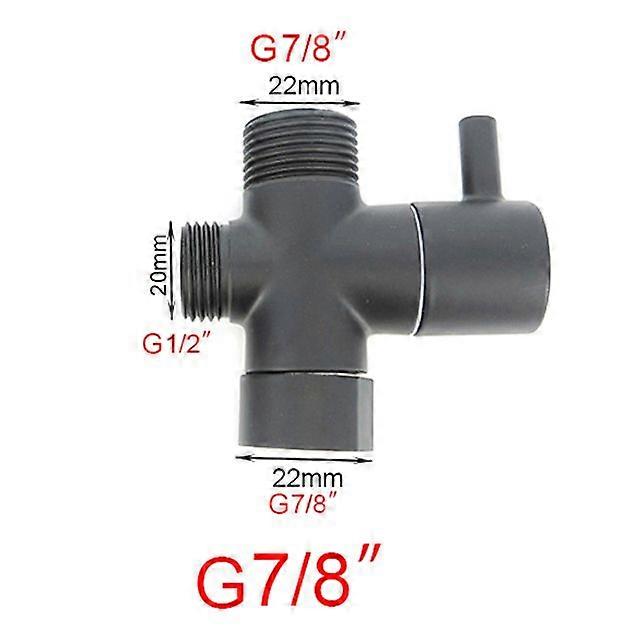 Håndholdt sort toiletvask Bidet vandhane sprøjtepistol sprøjtehoved Anal rengøring vaskemaskine WC Badeværelse vandventil slangeholder