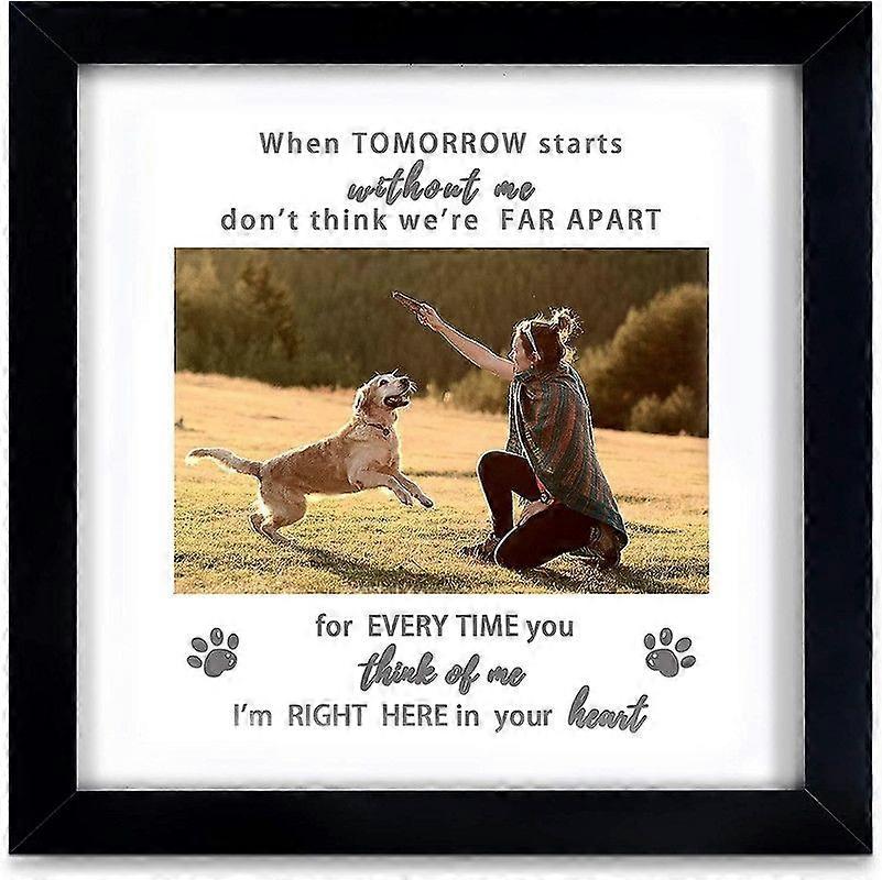 Dog Memorial Picture Frame, Pet Memorial Picture Frame For Pet Loss Of Gift, Dog Remembrance Frame Dog Or Cat