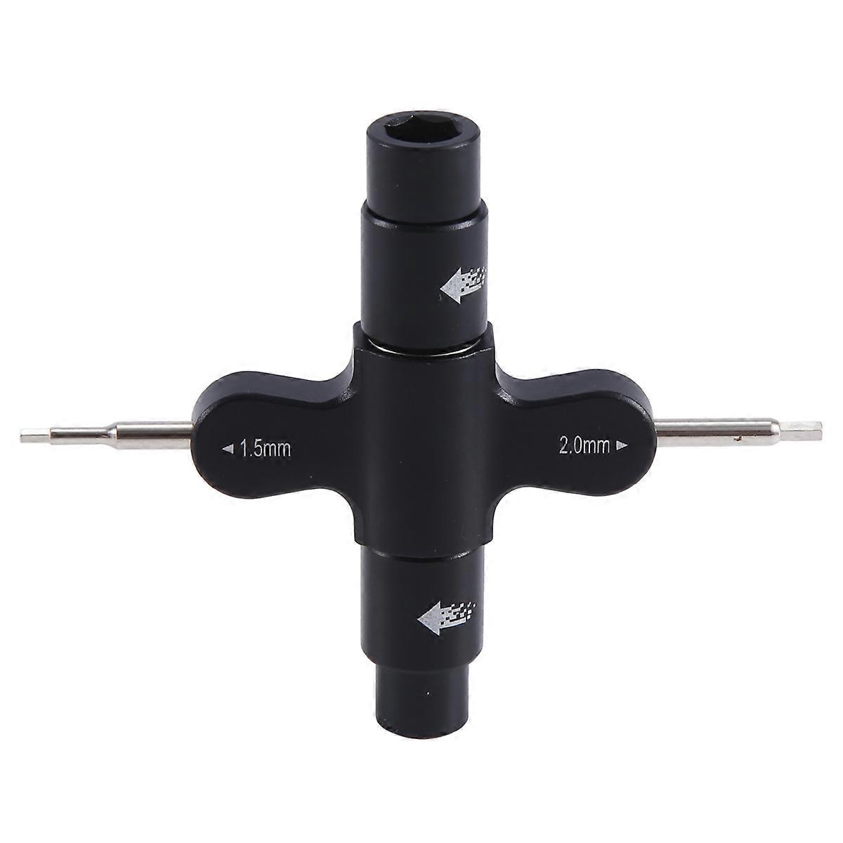 Super Quick Release Wrench M5//M3 Wrench 1.5mm/2.0mm Hexagon Screwdriver Quick Release Propeller Mo