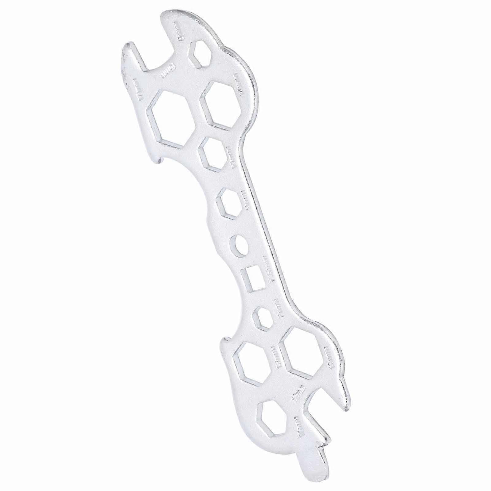 MultiHole Flat Wrench Small Repair Tool Mountain Multi‑functional Spanner for Bicycle