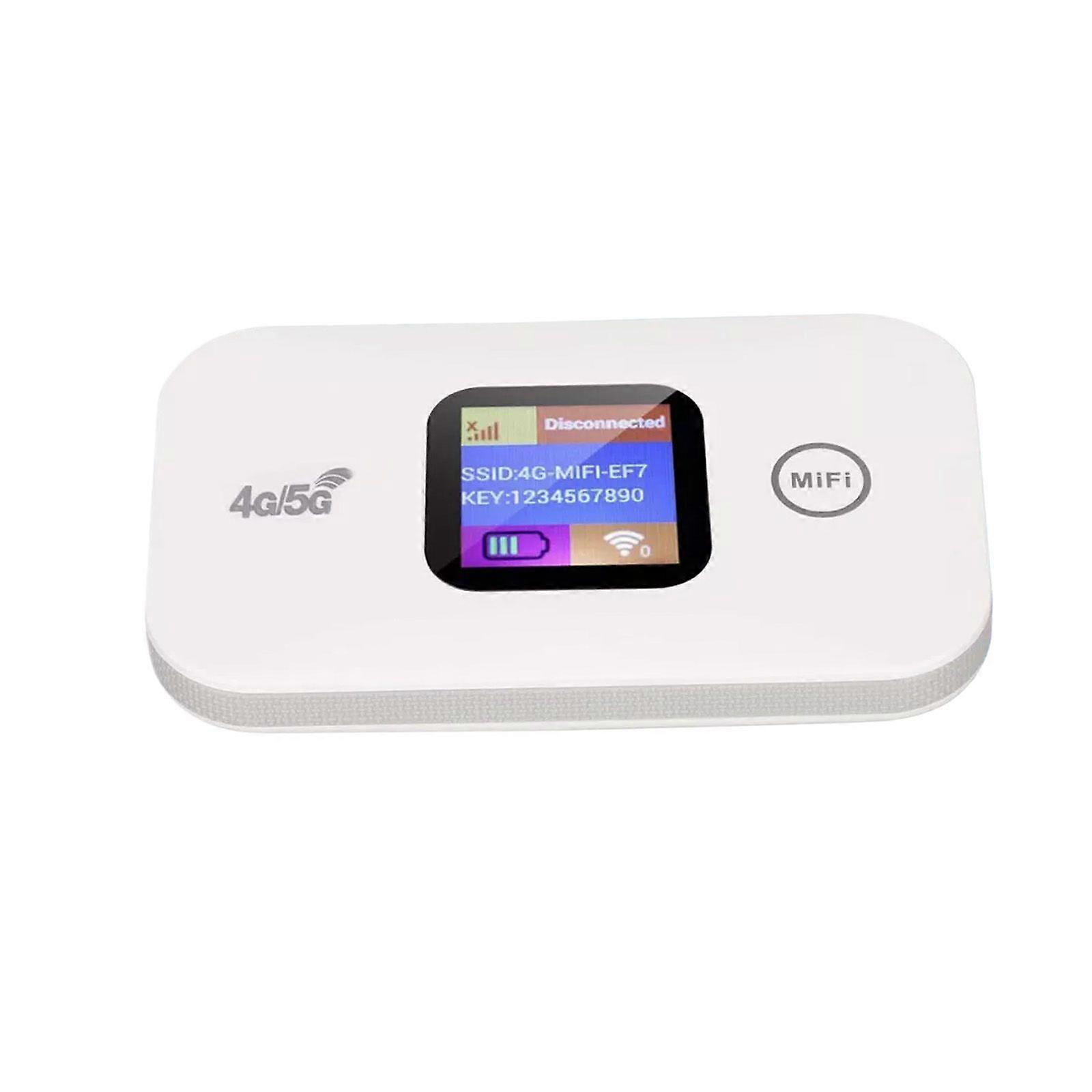 Portable Unlocked 4G LTE Wireless WiFi Router Mobile Broadband LCD MIFI Hotspot