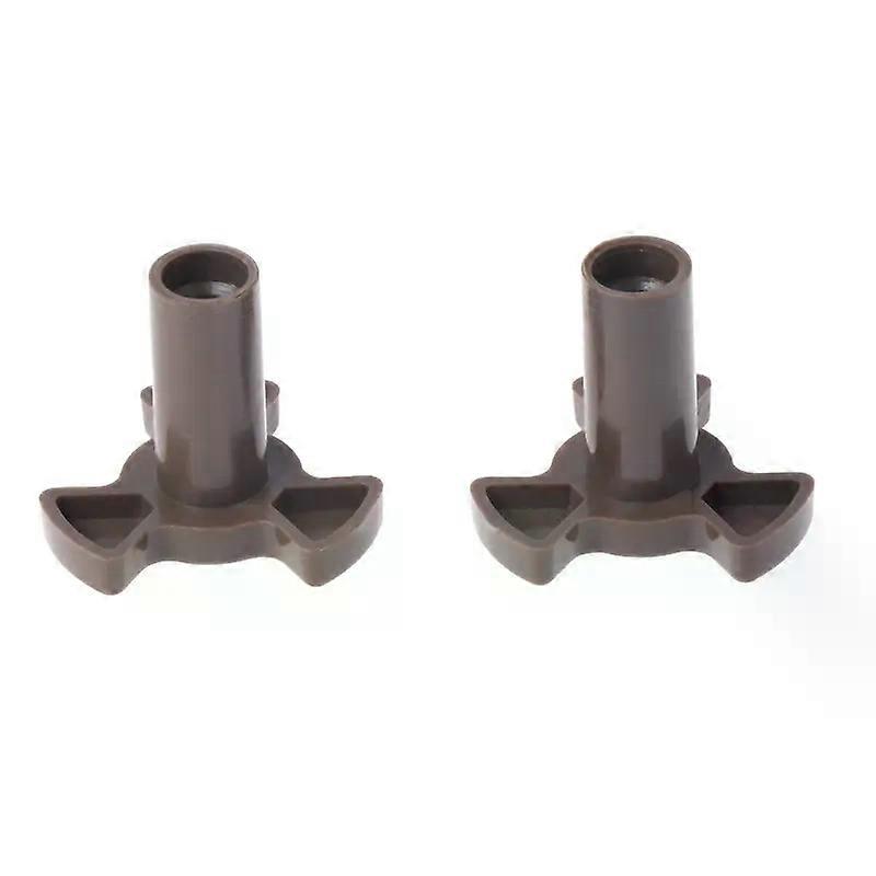 2Pcs Universal Microwave Turntable Coupler Plate Support Stand Cog Tools