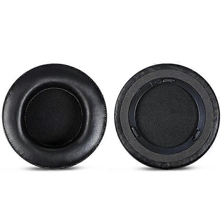 2 PCS 001 Paraorecchie per cuffie con chiusura a scatto per Corsair Virtuoso RGB, Spec: pelle di agnello nera